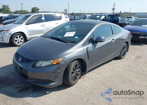 2012 Honda Civic Ex z USA, uszkodzony, nr VIN 2HGFG3B87CH556432